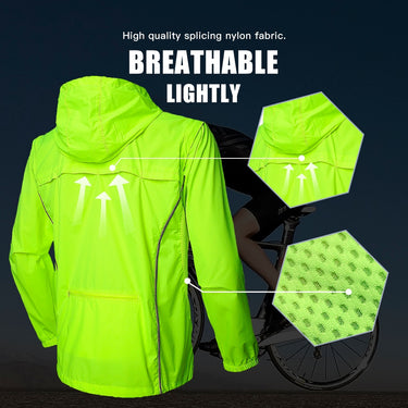 Windproof Waterproof Reflective Cycling Jacket