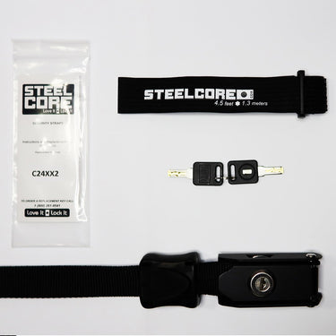 SteelCore Universal Bike Lock Strap - Cycle Touring Life
