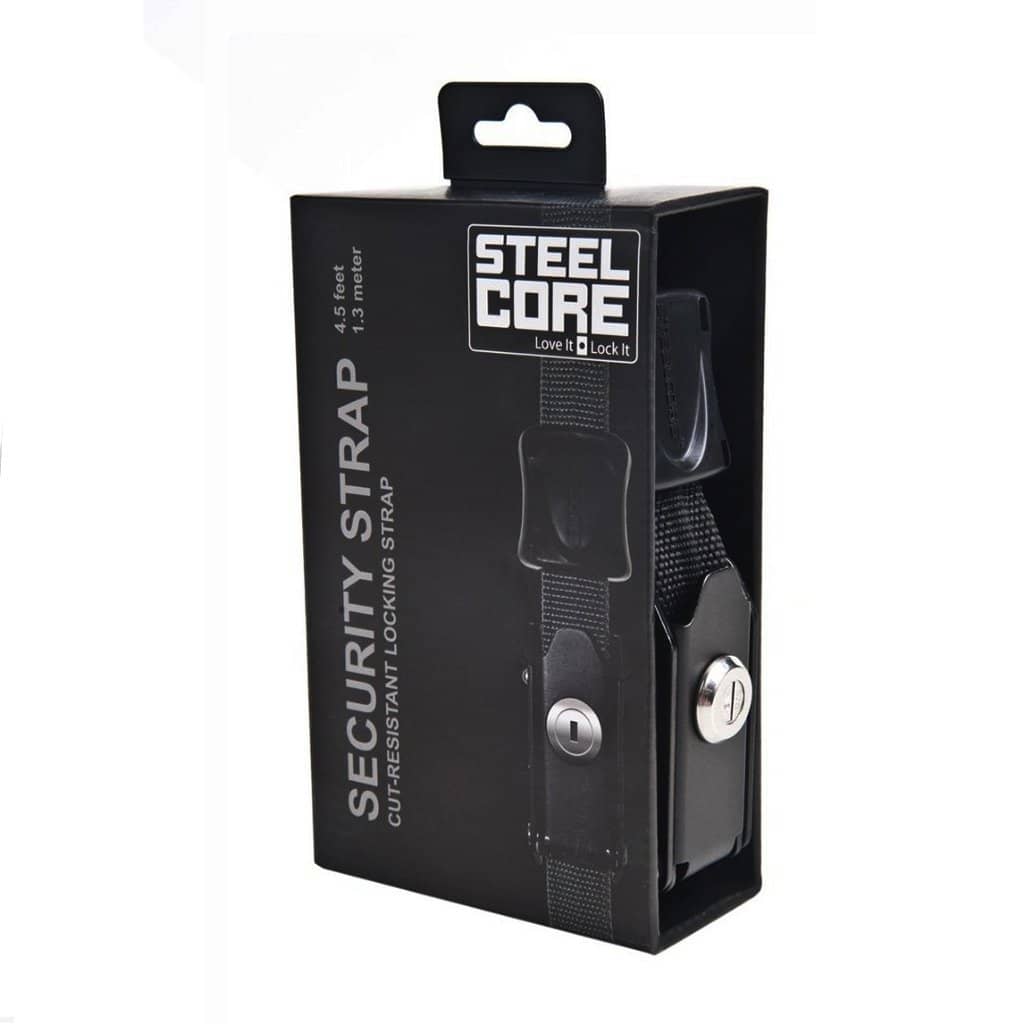 SteelCore Universal Bike Lock Strap - Cycle Touring Life