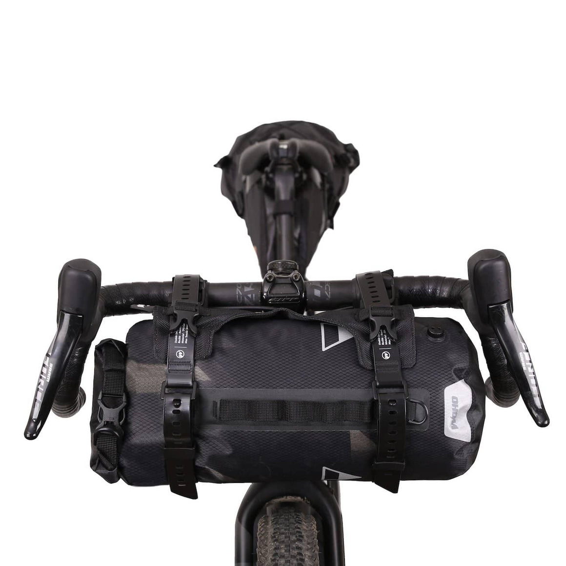WOHO XTOURING Handlebar Harness Black + 7L DRY Bag Bundle - Cycle Touring Life