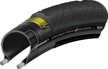 Continental Grand Prix 4 Season 700 X 32 Black-Duraskin Tire - Cycle Touring Life