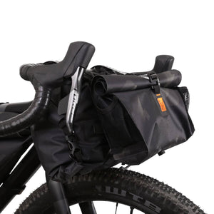 WOHO Bikepacking Handlebar Harness + 7L / 15L Dry Bag + Add-On Pack Bundle - Cycle Touring Life