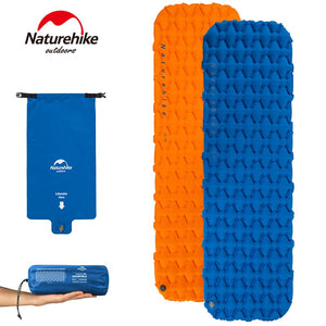 Naturehike Inflatable Mattress with pillow - lightweight and compact