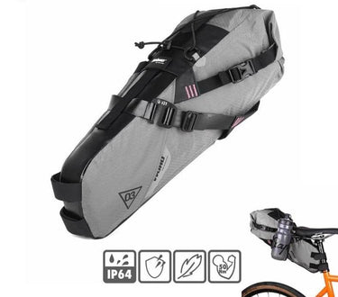 WOHO Ultralight Saddle Bag - 12L - Waterproof - Cycle Touring Life
