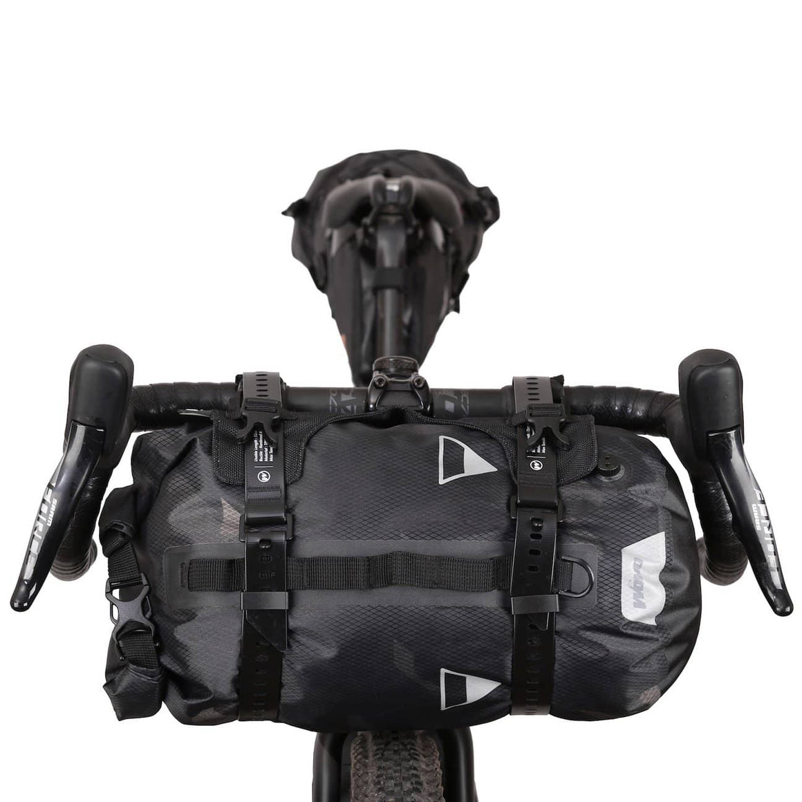 WOHO XTOURING Handlebar Harness Black + 15L DRY Bag Bundle - Cycle Touring Life